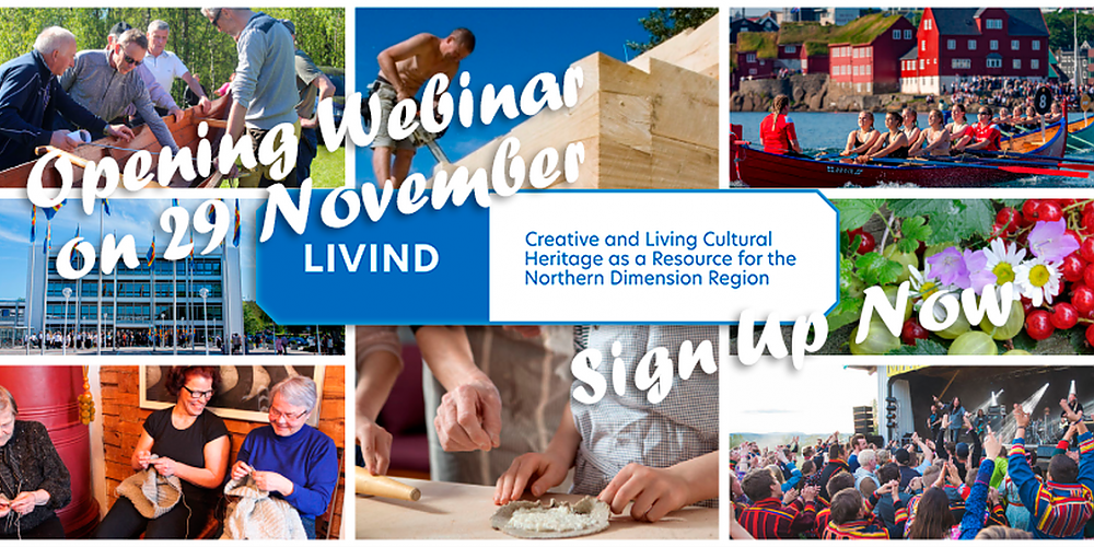 First webinar of the LIVIND project led by the Finnish Heritage Agency