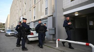 Policemen in Marseille