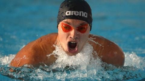 Paralympic swimmer competes for Ukraine