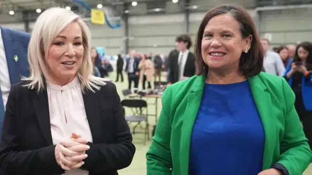 Michelle O'Neill and Mary Lou McDonald