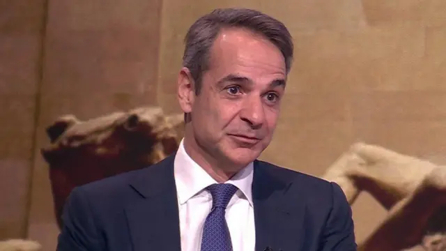 El primer ministro de Grecia, Kyriakos Mitsotakis