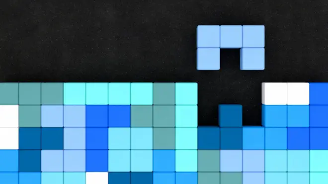 Juego de Tetris. 