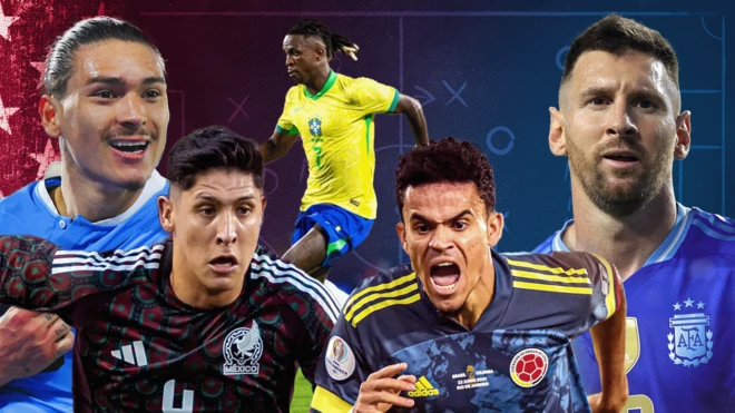 Jugadores que disputarán la Copa América