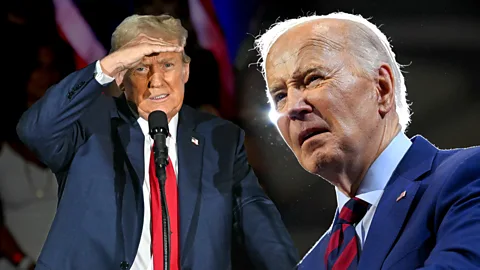 A composite image showing Donald Trump and Joe Biden (Credit: Getty Images)