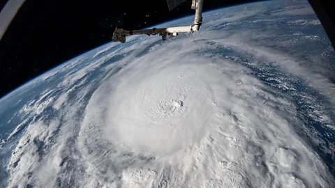 Hurricane Milton as seen from space (Credit: Nasa)