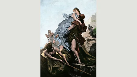 Alamy In Greek mythology Helen – the wife of the Spartan king – fled with Paris, son of Priam, King of Troy, starting the Trojan War (Credit: Alamy)