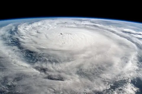 Image of Hurricane Milton from space