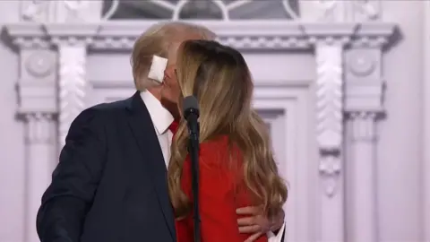 Donald and Melania Trump