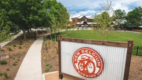 New Belgium Brewing New Belgium Brewing sign