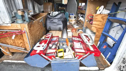 Getty Images Stock shot of a builder's van