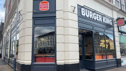 The Burger King restaurant in Tunbridge Wells