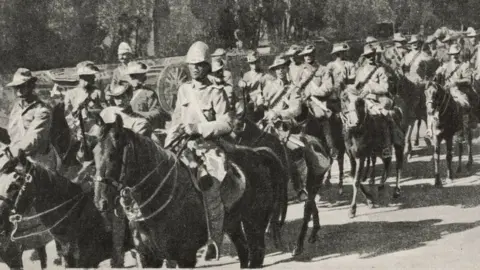 Getty Images Light cavalry, defenders of Mafeking, in 1900