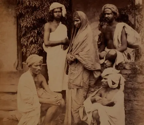 Getty Images Group of Untouchables, India, circa 1890