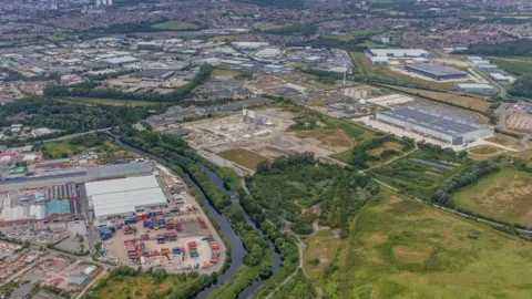 Harworth Group Aerial view of the Skelton Grange site