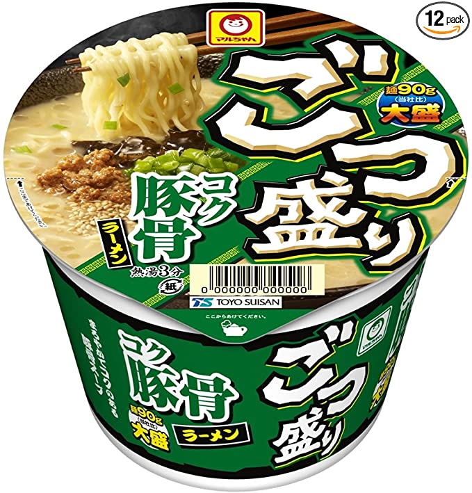 ごつ盛りコク豚骨ラーメン