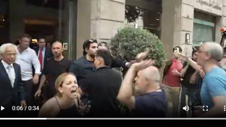 Hotel guests and protesters clash in Barcelona as anger over mass tourism grows