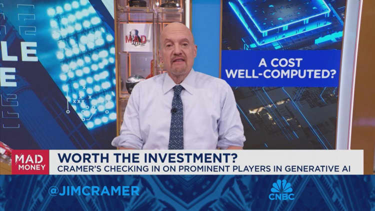 Alphabet's AI spending may not be justified, says Jim Cramer