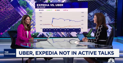 Uber is not engaged in active talks to acquire Expedia