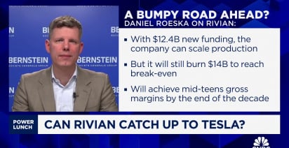 There's no clear road for Rivian to outperform, says Bernstein's Daniel Roeska