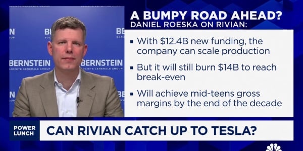 There's no clear road for Rivian to outperform, says Bernstein's Daniel Roeska