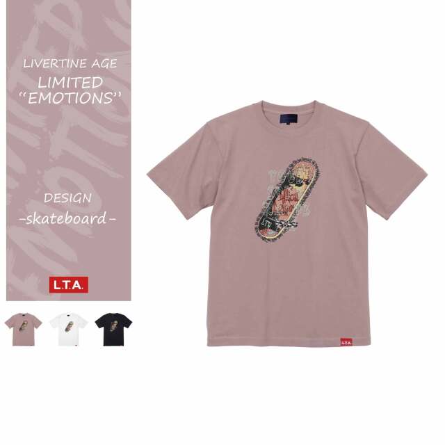 LTA SKATEBOARD スタンダード半袖Tシャツ