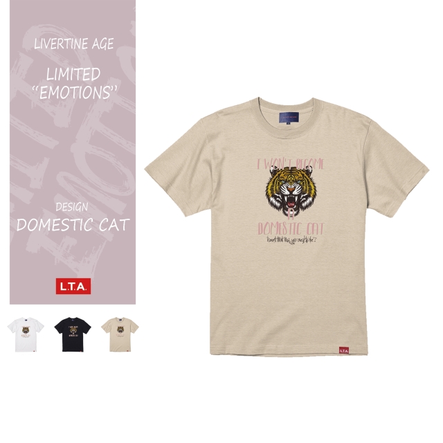 LTA DOMESTIC CAT スタンダード半袖Tシャツ