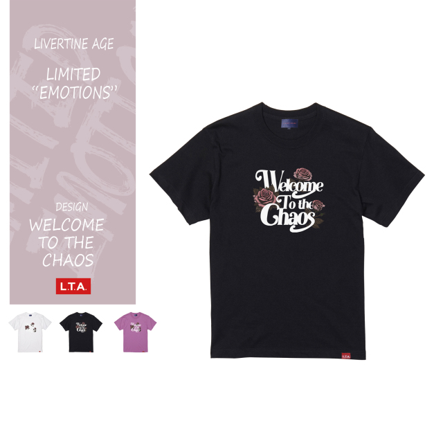 LTA WELCOME TO THE CHAOS スタンダード半袖Tシャツ