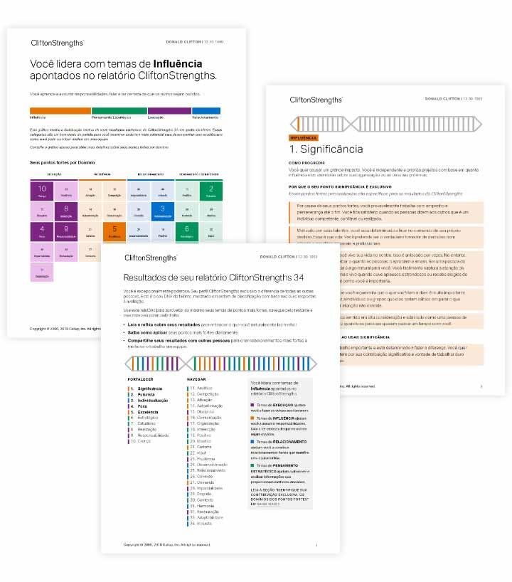 Relatório CliftonStrengths 34