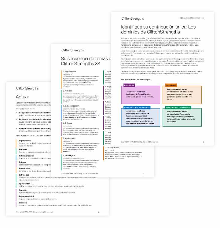 CliftonStrengths Reports