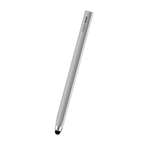 Adonit Mark 22g Plata lápiz Digital - Lápiz para Tablet (22 g, 9,7 mm, 9,7 mm, 140 mm)