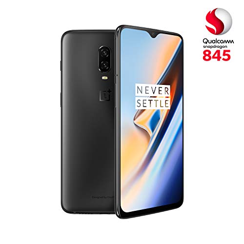 OnePlus 6T - Smartphone 8GB+128GB, color negro (midnight black)