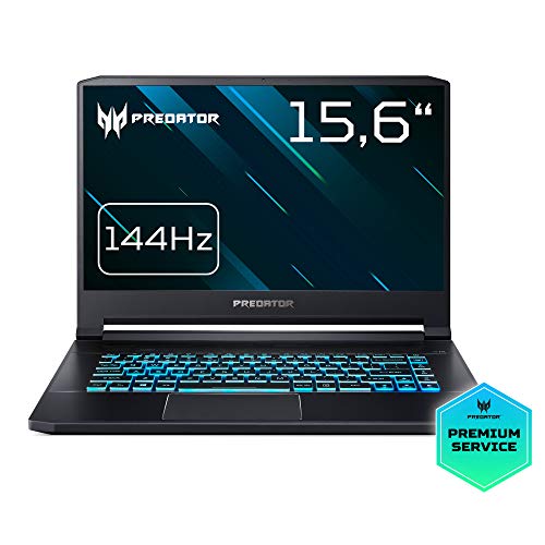 Acer Predator Triton 500 Gaming Notebook 15,6" Full HD IPS 144Hz, Core i7-9750H, RTX 2080, 16GB RAM, 512GB SSD, Win 10