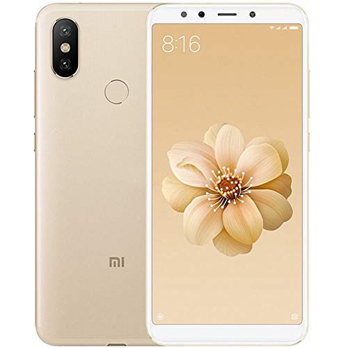 Xiaomi MI A2 - Smartphone DE 5.9" (Qualcomm Snapdragon 660 a 2.2 GHz, RAM de 4 GB, Memoria de 64 GB, cámara Dual de 12/20 MP, Android) Color Dorado [Versión española]