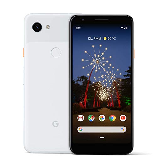 Google Pixel 3A XL 64GB Smartphone Android 9.0 (3A XL, Clearly White)