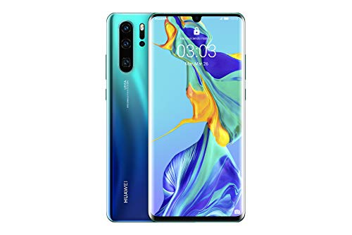 Huawei P30 Pro - Smartphone de 6.47" (Kirin 980 Octa-Core de 2.6GHz, RAM de 8 GB, Memoria interna de 128 GB, cámara de 40 MP, Android) Color Aurora [Versión española]