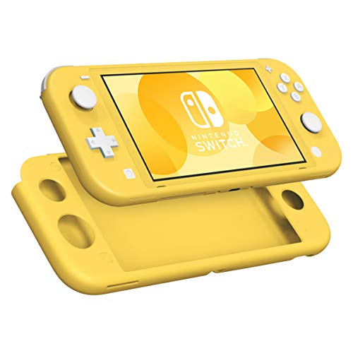 MoKo Funda Compatible con Nintendo Switch Lite, Estuche de Silicona Portátil Ultra Delgado Caja Protectora de Viaje para Nintendo Switch Lite 2019 - Amarillo