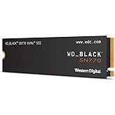 ウエスタンデジタル(Western Digital) 内蔵SSD 2TB WD Black SN770 ゲーム向け PCIe Gen4 M.2-2280 NVMe WDS200T3X0E-EC【国内正規代理店品】