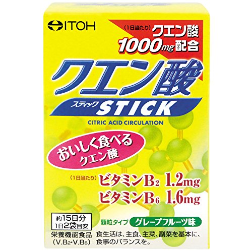 井藤漢方製薬 クエン酸スティック 約15日分 2gX30袋