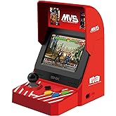 【SNKライセンス ゲーム機】 UNICO SNK MVS Mini - SNK MVS ミニ アーケードゲーム機 「ザ・キング・オブ・ファイターズ」 「メタルスラッグ」「餓狼伝説」「侍魂」などSNK正規版レトロゲーム45タイトル収録 3.5インチL