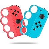 Switch Fit Box/Fit Box 2対応 コントローラー グリップ スイッチ ジョイコン ボクシングゲームグリップ 操作簡単 大人と子供向け 人間工学設計 Joy-Con ハンドル Switch/Switch 有機ELモデル/Fit Bo