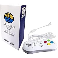 NEOGEO Mini PAD - 白 NEO GEO Mini/NEO-GEO Arcade Stick Pro用 SNKクラシック有線ゲームコントローラ