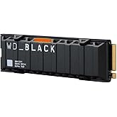 Western Digital ウエスタンデジタル WD BLACK M.2 SSD 内蔵 ヒートシンク搭載 2TB PS5動作確認済 NVMe PCIe Gen4 x4 WDS200T2XHE-EC SN850X 【国内正規取扱代理店】