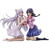 『猫物語』羽川翼2体セット 【再販24】 ノンスケール PVC&ABS製 塗装済み 完成品フィギュア