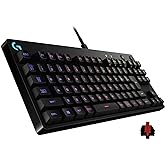 【Amazon.co.jp限定】 Logicool G PRO ゲーミングキーボード G-PKB-002LNd テンキーレス リニア 赤軸 静かなタイピング GXスイッチ 有線 ゲーミング メカニカルキーボード 日本語配列 LIGHTSYNC RGB