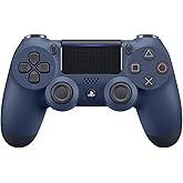 【純正品】ワイヤレスコントローラー (DUALSHOCK 4) ミッドナイト・ブルー (CUH-ZCT2J22)