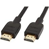 Amazonベーシック HDMI ケーブル ハイスピード 4K ARC対応 1.8m(タイプAオス - タイプAオス)ブラック