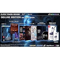 クロックタワー・リワインド DELUXE EDITION -Switch【Amazon.co.jp限定】オリジナルアナザージャケット & 【特典】通常版(表裏ジャケット+マニュアル)、三方背ケース、トレーディングカード、オリジナルサウンドトラックCD