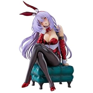 PLUMPMOA はにかみ彼女 「天笠綴 Bunny Style」 Illustrated by ピロ水 (クリスマスサンタバニーColor) 1/7スケール PVC製 塗装済み 完成品 フィギュア PF356