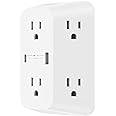Belkin 6-Outlet Surge Protector Power Strip, UL-listed, Wall-Mountable w/ 6 AC Outlets, Overvoltage Protection, LED Indicator