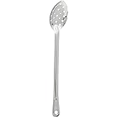 Winco Perforated Stainless Steel Basting Spoon, 15-Inch